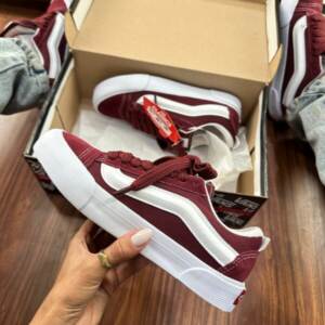 Tênis Vans Knu Marsala Feminino Premium