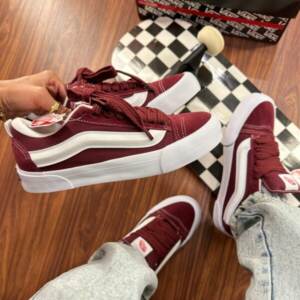 Tênis Vans Knu Marsala Feminino Premium