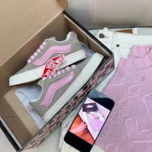 Tênis Vans Old Knu Vulcanizado Pastel Rosê Feminino Premium