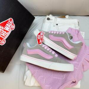 Tênis Vans Old Knu Vulcanizado Pastel Rosê Feminino Premium